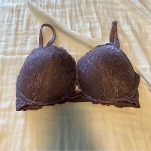 Amazing bra 34DDD padded purple lace